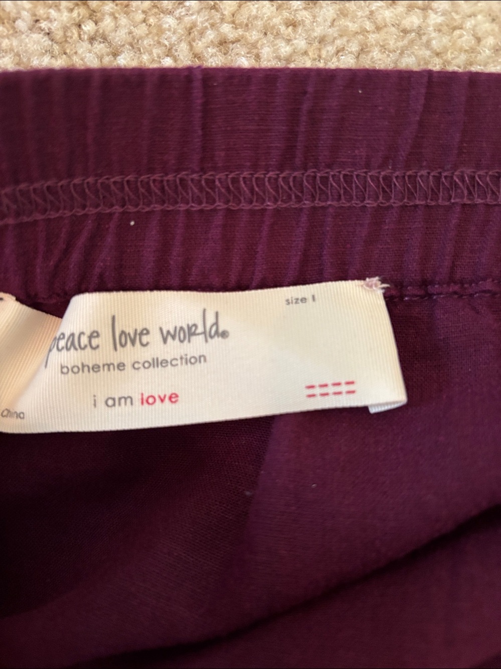 Peace Live World Wrap Skirt - Picture 12 of 12